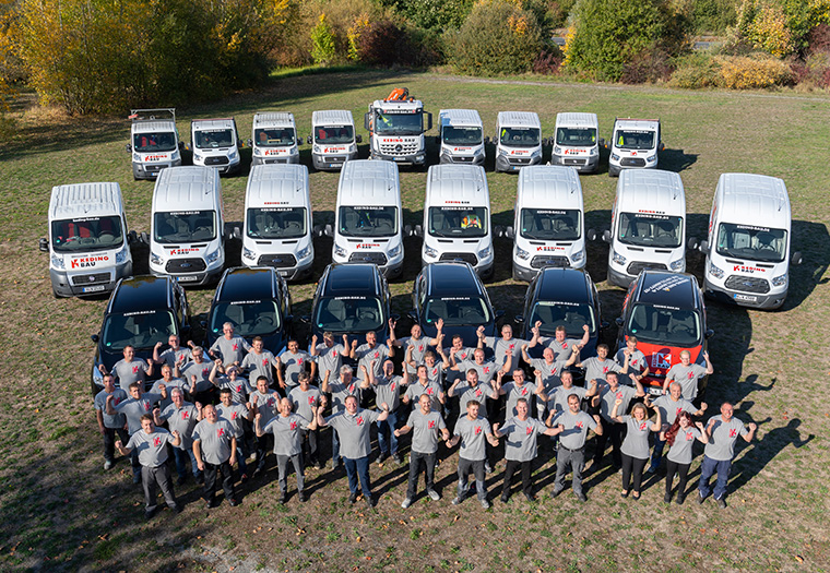 Keding Bau Teamfoto